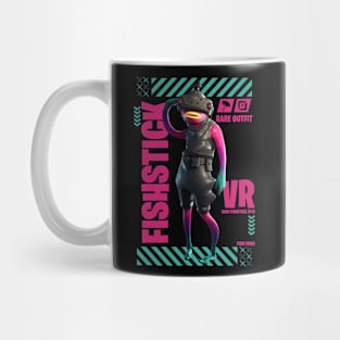 vr fishstick skin Mug